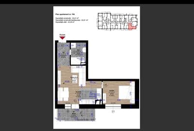 Apartament cu 2 camere în Băile Felix