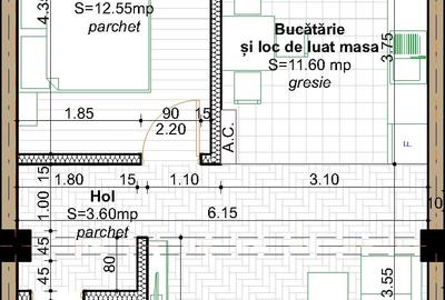 Apartament cu 2 camere decomandat în Valea Lupului - 2