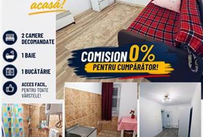 Apartament cu 2 camere decomandat în Central