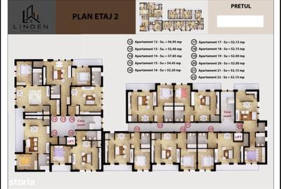 Apartament cu 2 camere în Central