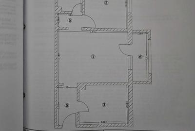 Apartament cu 2 camere semidecomandat, mobilat în Central
