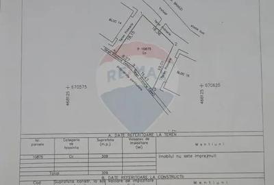 Teren de 309 mp, în Central