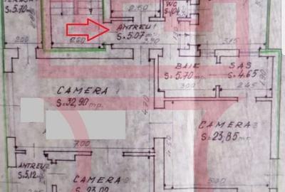 Apartament cu 3 camere semidecomandat, mobilat în Semicentral - 1