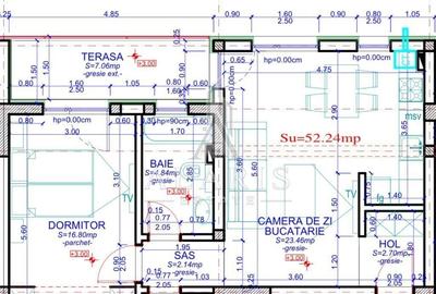 Apartament cu 2 camere în Central