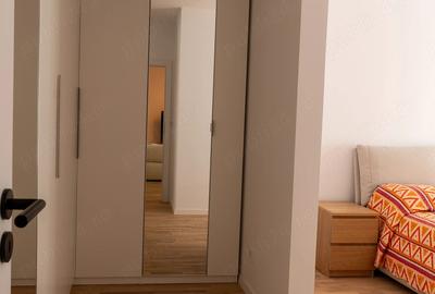 Apartament cu 2 camere semidecomandat, mobilat în Nord