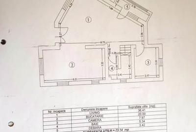 Casă individuală cu 4 camere cu Canalizare în CET - 6