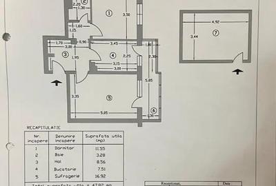 Apartament cu 2 camere decomandat în Ultracentral - 14