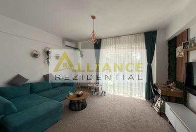 Apartament cu 2 camere decomandat, mobilat în Central