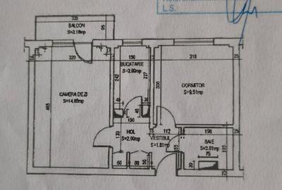 Apartament cu 2 camere decomandat în Lujerului - 11