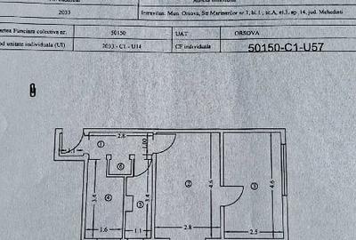 Apartament cu 2 camere semidecomandat în Central