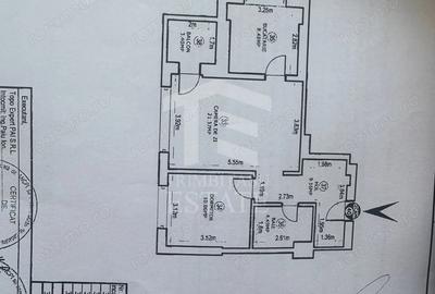 Apartament cu 2 camere decomandat în Politehnica