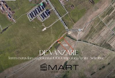 Teren de 10000 mp, în Mihai Viteazul
