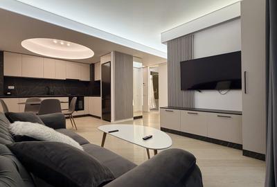 Apartament cu 3 camere decomandat, mobilat în Pipera
