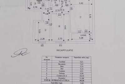 Apartament cu 2 camere decomandat, mobilat în Titan - 9