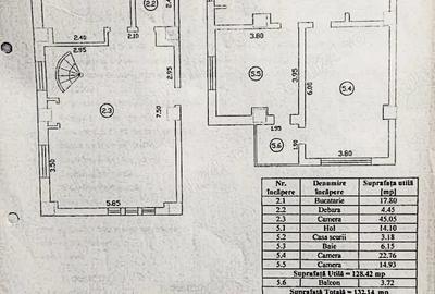 Apartament cu 3 camere decomandat în Central - 1