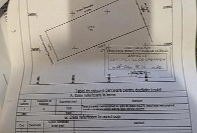 Teren de 1000 mp, în Moara Vlăsiei