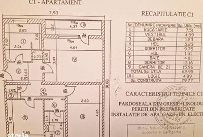 Apartament cu 3 camere decomandat în Vest - 6