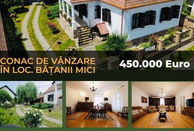Casă cu 6 camere cu Teren 5000 Mp în Bățanii Mici