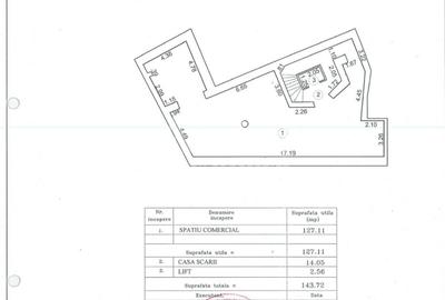 Spațiu comercial, de 128 mp, în Calea Victoriei - 3