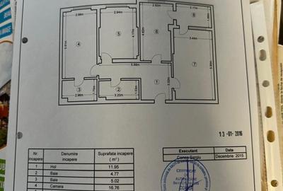 Apartament cu 3 camere decomandat în Central - 2
