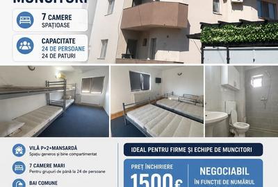 Casă cu 7 camere cu Teren 150 Mp în Nord
