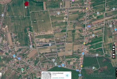Teren Construcții intravilan de 500 mp, în Balotești