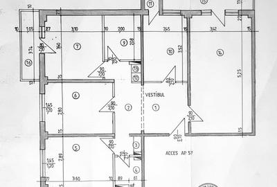 Apartament cu 3 camere decomandat în Tineretului - 11