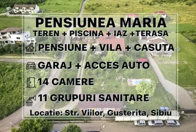 Casă cu 14 camere cu Canalizare în Gușterița - 1