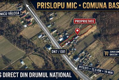 Teren Construcții intravilan de 1500 mp, în Bascov