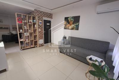 Apartament cu 2 camere semidecomandat, mobilat în Central