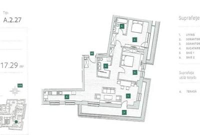 Apartament cu 3 camere în Iancului - 1