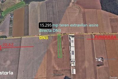 Teren de 15295 mp, în Belciugatele