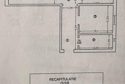 Apartament cu 2 camere decomandat în Nicolina
