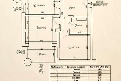 Apartament cu 3 camere decomandat în Centrul Civic - 4