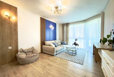 Apartament cu 2 camere semidecomandat, mobilat în Floreasca