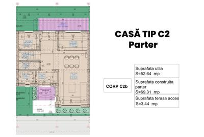 Duplex cu 3 camere cu Canalizare în Central - 8