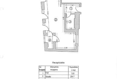 Apartament cu 2 camere decomandat, mobilat în Unirii - 8