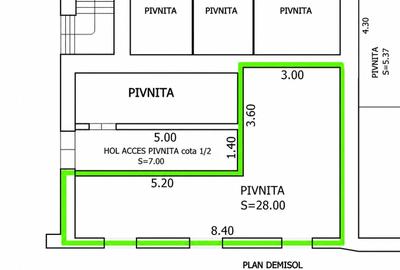 Apartament cu 4 camere în Central
