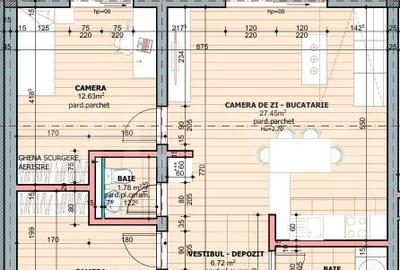 Apartament cu 3 camere în Tudor - 3