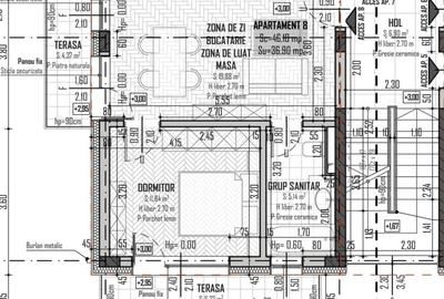 Apartament cu 2 camere în Baciu - 1