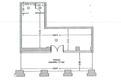 Spațiu comercial, de 120 mp, în Central - 3