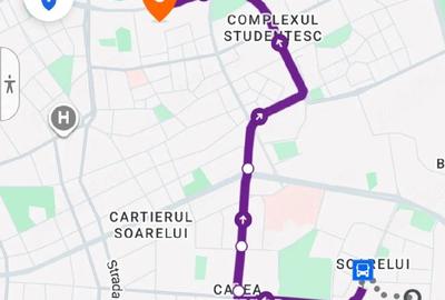 Apartament cu 2 camere semidecomandat în Central