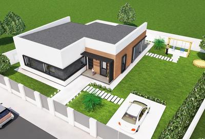 Casă cu 4 camere cu Teren 800 Mp în Olteni