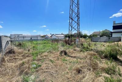 Teren Construcții intravilan de 721 mp, în Exterior Est