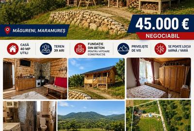 Casă cu 2 camere cu Teren 3900 Mp în Cernești - 1