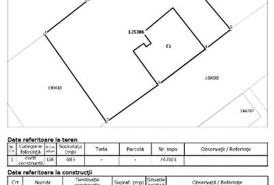 Casă cu 2 camere cu Teren 483 Mp în Astra