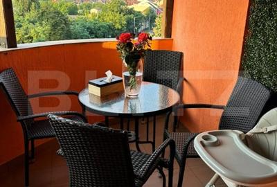 Apartament cu 3 camere decomandat, mobilat în Nord