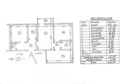 Apartament cu 4 camere în Micro 39 - 1