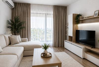 Apartament cu 2 camere decomandat, mobilat în Lujerului