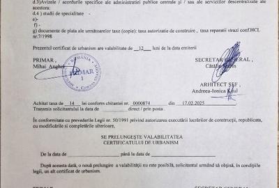 Teren Construcții intravilan de 500 mp, în Vlădiceasca - 15